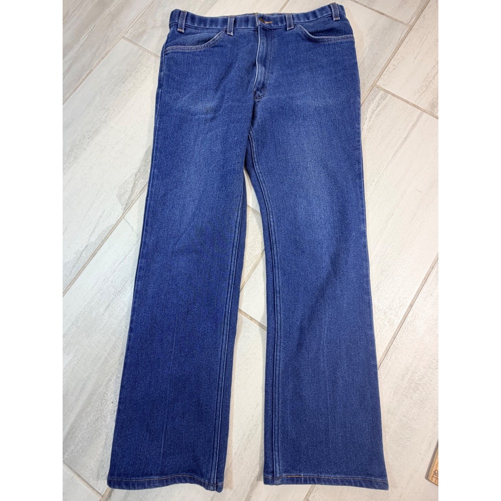 Vintage Levis 40547-2317 Orange Tab Jeans Mens 36x32 Blue Straight Leg Denim